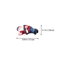 Load image into Gallery viewer, CIMAXIC Garden Decorations Outdoor Resin Ornaments Set Mini Dwarf Bonfire Decor Solar Gnomes