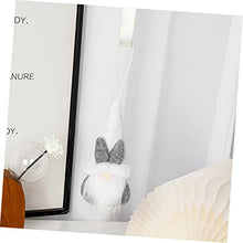 Load image into Gallery viewer, Ciieeo 1set Plush Rabbit Charm Fairy Garden Accessories Party Gnome Decor Funny Gnome Hanging Bunny Gnome Gnomes Gnome Planters Fairy Garden Kit Gnome Ornaments Gnome Doll Flannel 4pcs