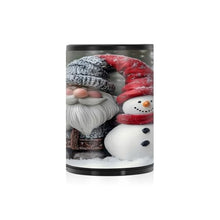 Load image into Gallery viewer, Winter Cute Gnome Snowman Smoke Ash Container Smokeless Travel Ashtray with Lid Portable Ashtray for Car, Covered Ashtray