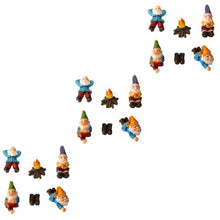 Load image into Gallery viewer, Mipcase 3 Sets Resin Miniature Gnomes Gnome Yard Decorations Outdoor Quirky Garden Ornaments