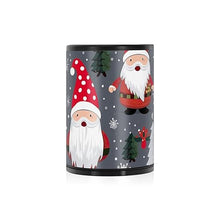 Load image into Gallery viewer, Christmas Gnomes with Sleighs and Snowflakes Smoking Cup Ashtray Smokeless Ash Tray Portable Smokeless Ashtray, Covered Ashtrays Cigarettes Car