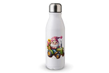 Load image into Gallery viewer, MAXIKIWI - Single Wall Water Drinking Bottle with Screw Cap, Non Insulated Lightweight Aluminium, BPA Free, Leak-Proof - Garden Gnome - 500ml