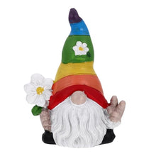 Load image into Gallery viewer, Kisangel 2pcs Garden Gnome Doll Figurine Adorable Resin Ornament for Home Decoration for Tiered Tray Desk Table Garden Layout Craftsmanship Brings