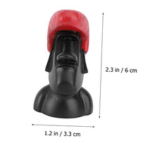 Load image into Gallery viewer, Mipcase 3pcs Miniature Hairdressing Action Figure Doll Toy for Garden Decoration Red Hair Style Ornaments for Landscape Gardening and Decor