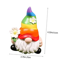Load image into Gallery viewer, Cabilock Lovely Garden Gnome Figurine Adorable Outdoor Resin Statue for Garden Decor As Cute Ornament for Lawn and Patio