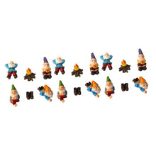 Load image into Gallery viewer, POPETPOP 3 Sets Quirky Garden Gnomes Resin Miniature Yard Decorations Unique Gnome Crafts for Outdoor Christmas Decor
