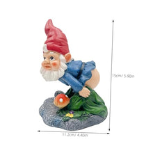 Load image into Gallery viewer, TOYANDONA Resin Gnome Downspout Cover Durable Gutter Drain Spout Decoration for Garden Compact Water Supply Extension with Workmanship for Outdoor Ornaments and Lawn
