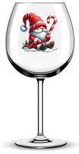 Load image into Gallery viewer, x12 Christmas Gnome Gonk Glass Vinyl Decal Stickers Colour ad90