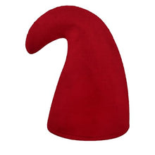 Load image into Gallery viewer, WickedFun® Adult Pack Of 1/3/6/12 Red Gnome Hats, Unisex Fairytale Elf Garden Dwarf Hat Christmas Halloween Fancy Dress Cosplay Costume Headwear Accessory For Birthday Cosplay Party, (Pack Of 1)