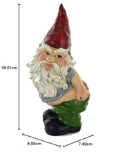 Load image into Gallery viewer, Fiesta Studios Ltd Rude Gnome Patio Ornament Garden Funny Mooning Showing Bottom Statue Figurine