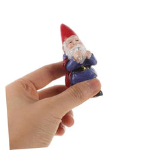 Load image into Gallery viewer, OUNONA 4pcs Music Band Gnome Sculpture Set Mini Gnome Figurines for Christmas Home Decor Tabletop Ornaments for Garden and Holiday Celebrations