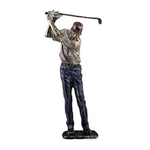 Load image into Gallery viewer, Bticx Golfer Statues, Luxury Character Figurine, Creative Modern Sport Statue Art Figurines, Nordic Crafts for Office Desk Living Room Home Decoration