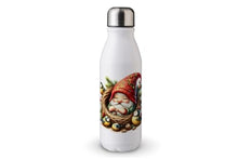Load image into Gallery viewer, MAXIKIWI - Single Wall Water Drinking Bottle with Screw Cap, Non Insulated Lightweight Aluminium, BPA Free, Leak-Proof - Spring Garden Gnomes Theme 2-500ml