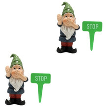 Load image into Gallery viewer, 2 Sets Garden Gnome Statue of Adorable Miniature Gnome Decor for Garden Unique Resin Ornament for Outdoor Landscaping and Festive Charm