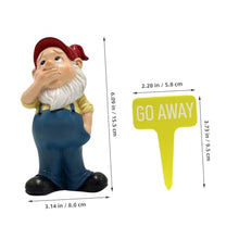 Load image into Gallery viewer, HAKIDZEL 1set Garden Gnome Statue Adorable Resin Gnome Figurines for Outdoor and Indoor Decor for Landscaping Festivals and Christmas Collection