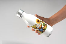 Load image into Gallery viewer, MAXIKIWI - Single Wall Water Drinking Bottle with Screw Cap, Non Insulated Lightweight Aluminium, BPA Free, Leak-Proof - Spring Garden Gnomes Theme 3-500ml