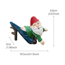 Load image into Gallery viewer, Mellshy Funny Gnomes Plant Pot Hanger Figurines Resin Hanging Gnomes Statue Planter Pot Decorations for Home Garden Patio Lawn Yard Ornaments
