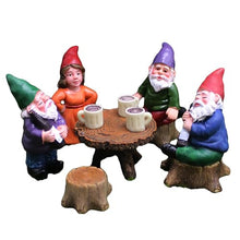 Load image into Gallery viewer, Creative Resin Gnome Garden Decor 6-Piece Set: Christmas Crafts, Mini Landscapes, Elf Ornaments, Dwarf Gathering Sculptures, Innovative Figurines.