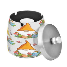 Load image into Gallery viewer, Cute Easter Gnomes Cigarette Butt Collector, Smokeless Ashtray with Lid, Beach Ashtray