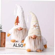 Load image into Gallery viewer, Cabilock Gnome Figurine Dwarf Christmas Decorations Fabric Gnome Doll Home and Garden Ornament