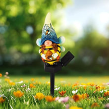 Load image into Gallery viewer, Wpsagek Solar Gnome - Solar Garden Gnome Statue Decorative Figurine Lights - Outdoor Statues Gnome Lamp, Fairy Garden Accessories for Outside Decor