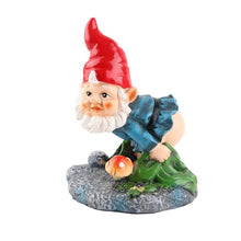 Load image into Gallery viewer, Ldafava Dwarf Resin Ornaments Cute Decorative Gnome Statue Durable Yard Decor for Home Garden Outdoor Resin Material 10x10.5x14cm