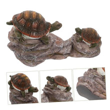 Load image into Gallery viewer, Vaguelly Miniature Creative Landscape Garden Animal Figurine Realistic Resin Turtle Statue for Outdoor Decor Unique Home and Garden Adds Elegance to Any Setting