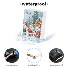 Load image into Gallery viewer, Christmas Gnomes Plastic Cigarette Cases Portable Smoking Storage Box Lightweight Cigarettes Holder for Men Women
