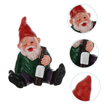 Load image into Gallery viewer, Cabilock Funny Resin Gnome Statue for Garden Decoration Whimsical Drunk Dwarf Ornament for Outdoor Lawn Patio and Miniature Landscapes Creative Home Decor