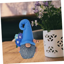 Load image into Gallery viewer, Ciieeo Cute Resin Garden Gnome Statue Style Outdoor Gnome Figurine for Lawn Patio and Garden Decor and Housewarmings