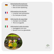 Load image into Gallery viewer, Garden Mile Standing Duck Ornaments For The Home With Detachable Umbrella Outdoor Garden Resin Ducks Couple Figurine Statues Outdoor Resin Patio Decor Weatherproof Duck Figures