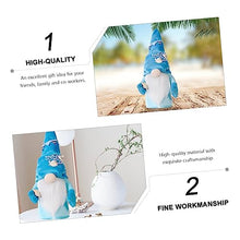 Load image into Gallery viewer, OUNONA Hawaiian Style Gnome Doll Gnome Ornaments Miniature Garden Beach Theme Home Decor