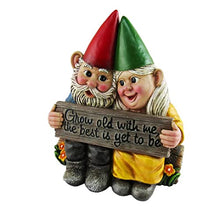 Load image into Gallery viewer, Hbbgdiy Couple Fairy Dwarf Resin Hand-Painted Garden Gnome Ornament Romantic Statue Indoor Outdoor Garden Patio Home Decoration Couple Fairy Dwarf Gnome Ornament Hand-Painted Cou