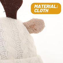 Load image into Gallery viewer, Toyvian Gnome Garden Statue Christmas Gnome Decor Deer Antler Figurine Holiday Ornaments