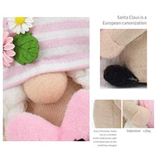 Load image into Gallery viewer, Kelisdi Mother's Day Gnomes Decorations Gifts Handmade Mum Gonks Plush Faceless Doll Decorations Mothers Day Present Spring Ornaments For The Home