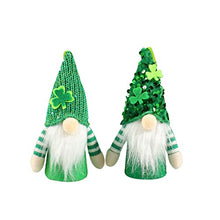 Load image into Gallery viewer, 2Pcs Light Up Gonks Christmas Decoration, Glowing Christmas Gnomes Pendants with Light Handmade Santa Swedish Gnomes Plush with Sequins Long Hat Christmas Decorations Indoor Holiday Decor