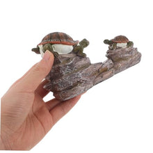 Load image into Gallery viewer, Vaguelly Miniature Creative Landscape Garden Animal Figurine Realistic Resin Turtle Statue for Outdoor Decor Unique Home and Garden Adds Elegance to Any Setting