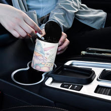 Load image into Gallery viewer, Gnomes with Colorful Eggs Car Smoking Ash Tray Smokeless Ashtray for Car Portable Cigarette Disposal, Large Portable Ashtray