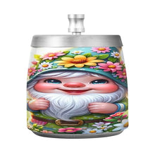 Load image into Gallery viewer, Spring Cute Gnome Cigarette Butt Container, Self Extinguishing Ash Tray, Pretty Ashtray Women