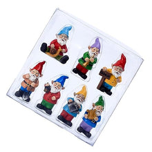 Load image into Gallery viewer, Happyyami 1set Miniature Resin Gnomes Garden Decor Statues for Outdoor and Indoor Use for Flowerbeds Walkways and Family
