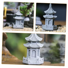 Load image into Gallery viewer, COSMEVIVI Simulated Bonsai Decoration Pavilion Statue Zen Statues Large Outdoor Garden Sculpture