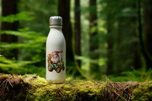 Load image into Gallery viewer, MAXIKIWI - Single Wall Water Drinking Bottle with Screw Cap, Non Insulated Lightweight Aluminium, BPA Free, Leak-Proof - Garden Gnome - 500ml