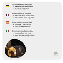 Load image into Gallery viewer, garden mile Solar Powered Light Up Log Fairy House Garden Solar Lighting Indoor Outdoor Ornament Wood Effect Resin Decoration - solar lights outdoor garden