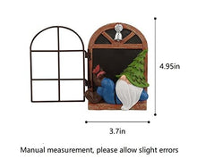 Load image into Gallery viewer, vomiceak Whimsical Fairy Garden Gnome Statue, Tree Faces Decor Outdoor -5.9 Inch, Funny Garden Tree Decoration,Ideal Patio Yard Lawn Porch Decoration