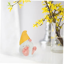 Load image into Gallery viewer, Ciieeo Naughty Garden Gnome Statue Large Feet Creative Resin Gnome Figurine for Outdoor Decor Unique Home Decoration for Garden Patio and Indoor Spaces