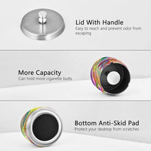 Load image into Gallery viewer, Spring Gnome Ash Tray Trash Can, Smell Free Ash Tray, Home Ashtray