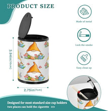 Load image into Gallery viewer, Cute Easter Gnomes Car Smoking Cup Smoke Free Ashtray Cup Portable Ash Tray Container, Big Ashtray Car