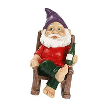 Load image into Gallery viewer, BESPORTBLE Outdoor Garden Gnome Dwarf Statue Resin Gnome Ornament Small Dwarf Ornament