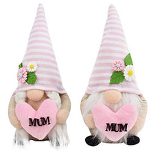 Load image into Gallery viewer, Kelisdi Mother's Day Gnomes Decorations Gifts Handmade Mum Gonks Plush Faceless Doll Decorations Mothers Day Present Spring Ornaments For The Home