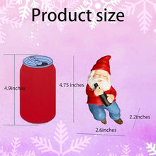 Load image into Gallery viewer, Sengocis 4.72” Gnome Garden Statue Outdoor Decor, Naughty Gnomes Sculpture Resin Dwarf Figurine for Patio Lawn Yard Home Decorations Funny Christmas Garden Gifts(Lie on Back)